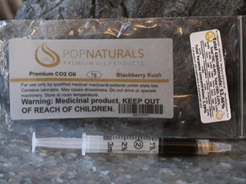 Blackberry Kush Cannabis Oil