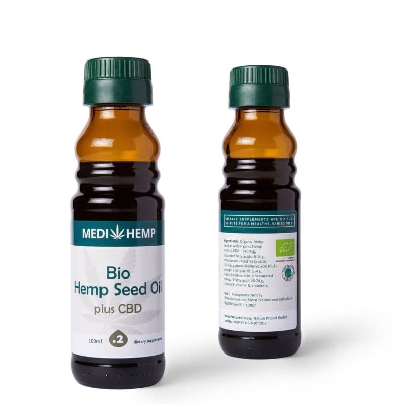 Hemp Seed Oil Plus CBD